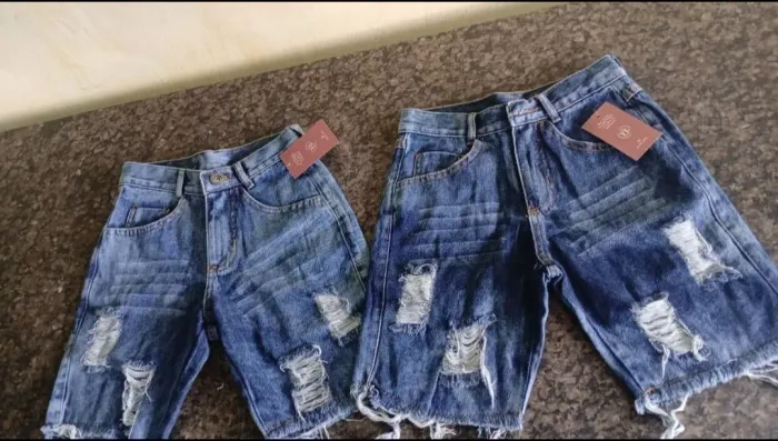 Bermuda Jeans menino
