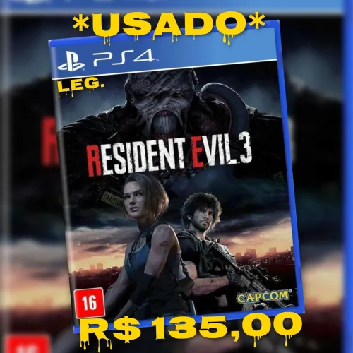 Resident Evil 3 - Leia o anúncio 