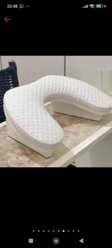 Apoiador de mãos para manicure