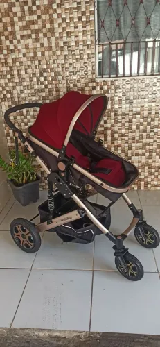 Carrinho de bebê 3em1 luxo