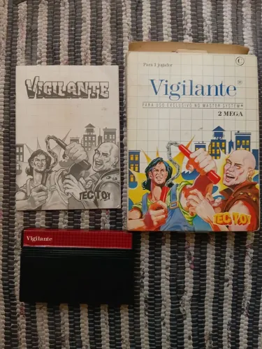 Jogo Master System Vigilante 