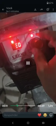 Máquina de solda Balmer 160A