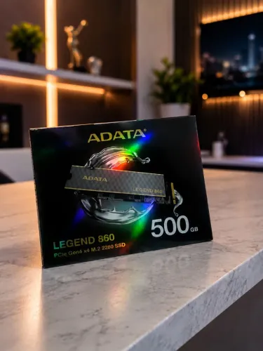 SSD Nvme AData Legend 860 500GB Muito Rápido 6000Mbs Leitura