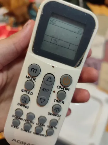 Controle de ar condicionado Agrato