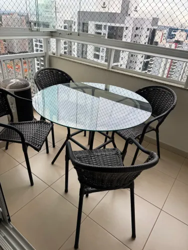 Jogo de Mesa para área externa 