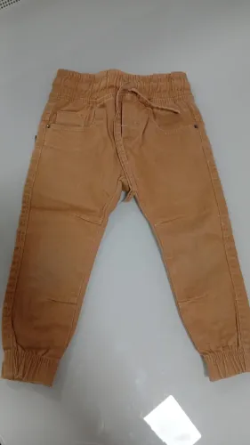 Calça caramelo,marrom infantil unisex