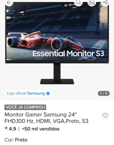 Computador de mesa completo