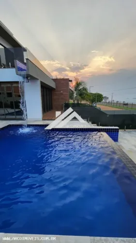 Casa em Condomínio para Venda em Presidente Epitácio, Portal do Lago, 4 dormitórios, 4 suí