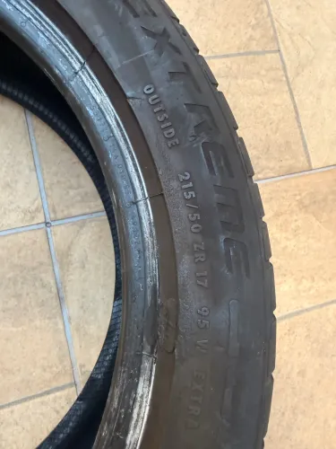 Pneu Continental 215/50 R17 95W - R$ 80,00