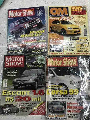 Revistas de Automobilismo Antigas anos 80/90/00
