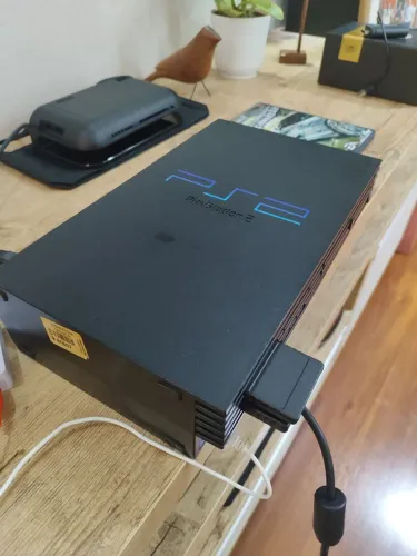 Playstation 2 Fat com leitor Ok