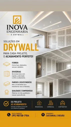 Drywall e gesso