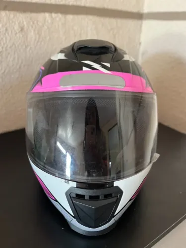 Capacete Norisk Feminino Rosa e Roxo