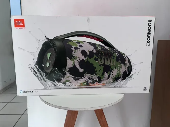 CAIXA JBL BOOMBOX 3 NOVA LACRADA COM NOTA FISCAL