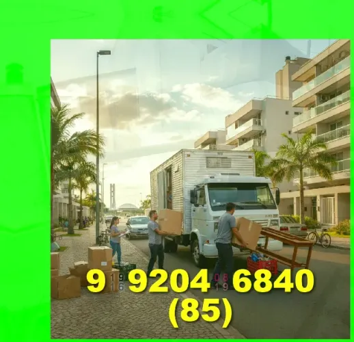 Mudança rápida e eficiente! Entre em contato: 85?9?9204?6840 para mais detalhes!