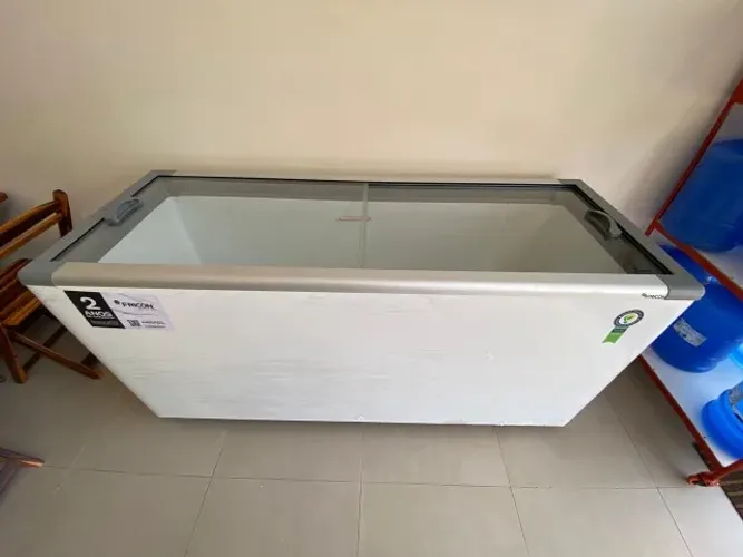 FREEZER TAMPA VIDRO 550 LITROS - NOVO SOMOS LOJA 