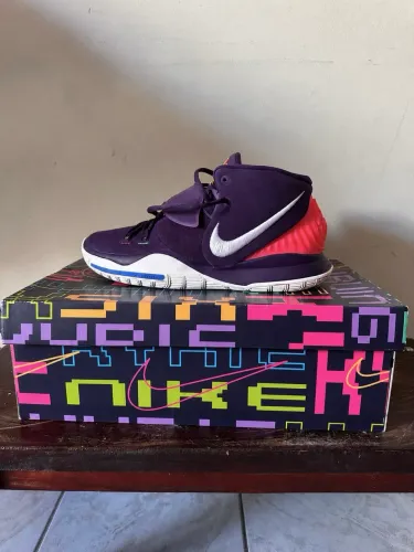 tênis nike kyrie 6 roxo vem com caixa