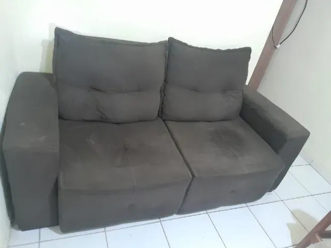 Sofá retrátil 3 lugares