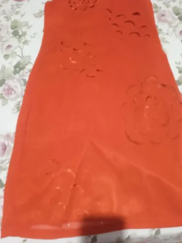 Lindo vestido terracota