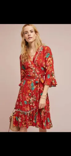 Vestido Anthropologie Farm