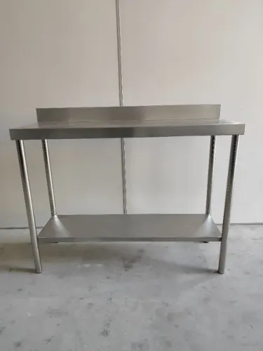 Bancada inox com espelho 1,80m ? proteção e acabamento profissional 