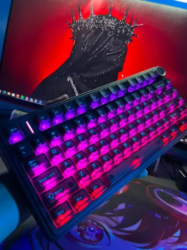 LANÇAMENTO! Teclado Mecânico Sem Fio - AULA F75 ULTRA
