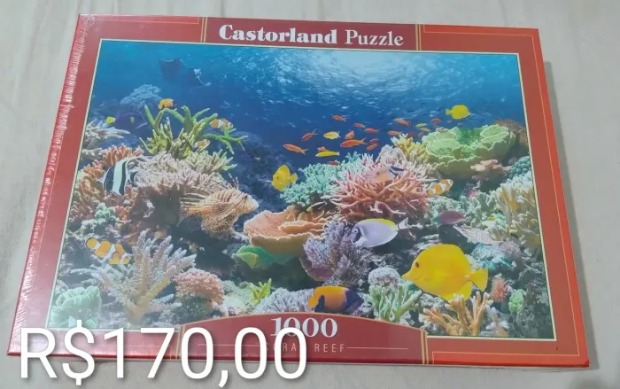 Quebra cabeça Castorland, coral reef, 1000 peças