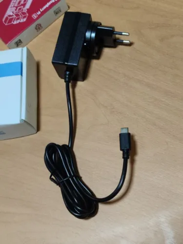 Fonte HTPD27WHD 27W ideal para seu Raspberry Pi 5 Pronta entrega