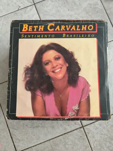 Beth Carvalho - Sentimento Brasileiro - Disco de Vinil LP