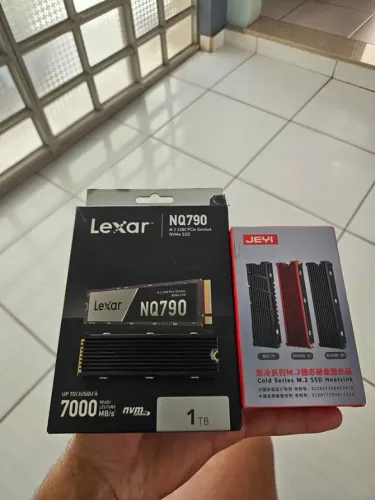 SSD Nvme LEXAR NQ 790 1TB + dissipador térmico