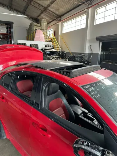 Teto carroceria com teto solar completo Jaguar xe 2018 2019