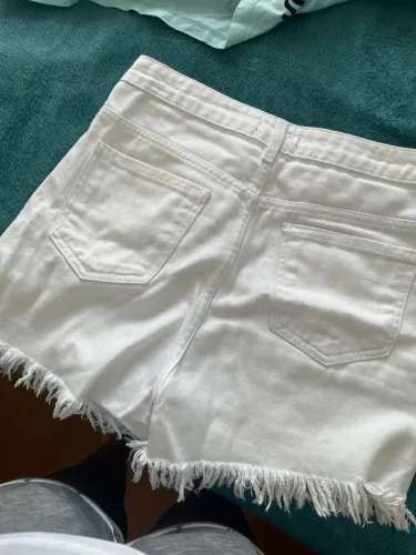Short Jeans Branco tamanho 16