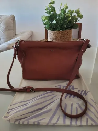 Bolsa em couro Via Mia