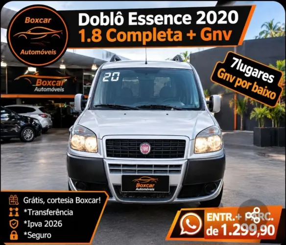 Fiat Doblo Essence 1.8 Flex 16V 5P 2020