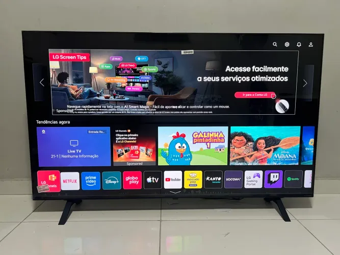 Smart TV LG NanoCell 50 4K Comando de voz