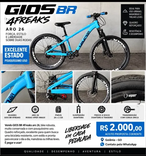 Vendo bike novinha