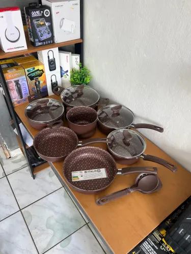 Kit de panelas 10 itens 