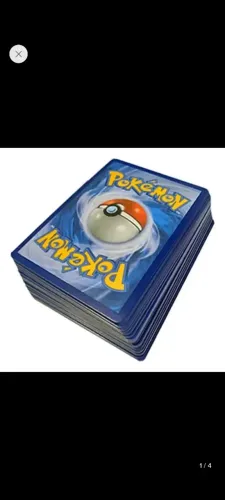 100x Cartas Pokémon sem repetidas
