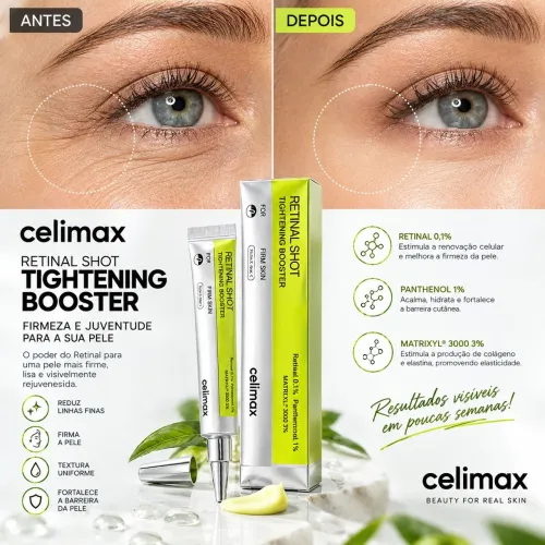 Retinal Shot original Celimax pele Mais Jovem