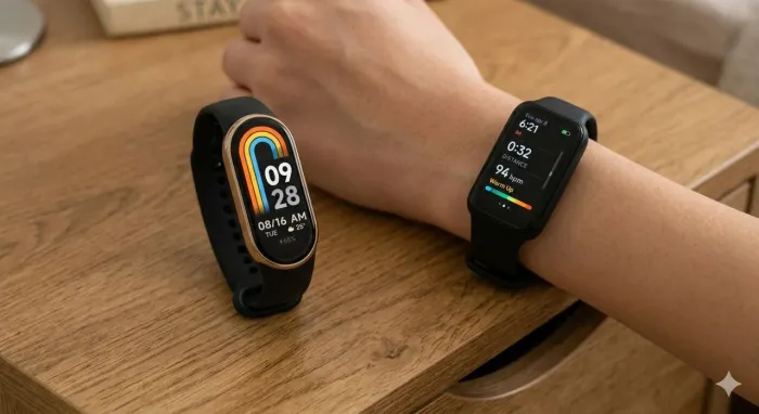 Combo Smartwatch Mi Band 8 e Amazfit Band 7 Super Promoção Imperdível