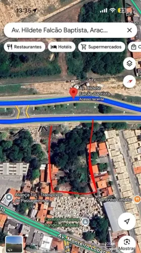 Lote à venda localizado na Avenida Hildete Falcão Baptista, no bairro Atalaia, [7937]