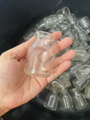 Vidrinhos para lembrancinhas e velas