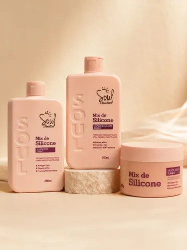 Kit Capilar Mix de Silicone Soul Cosméticos