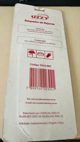 Raspador de rejunte 