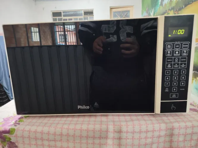 Microondas Philco Espelhado,30 litros, entrego e garantia
