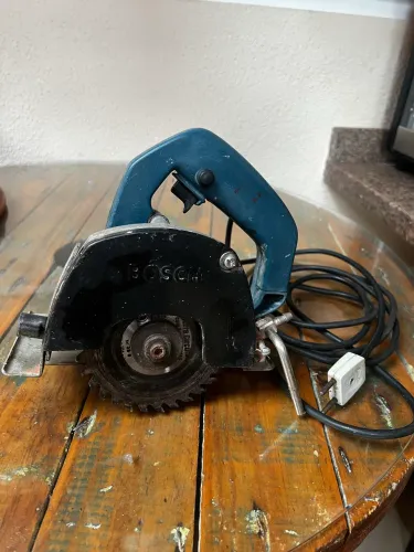 Serra Mármore Bosch GMS 34 Original 850W Funcionando Perfeitamente