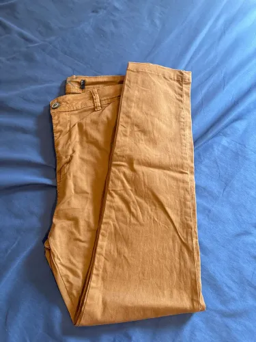 Calça caqui marrom polo wear