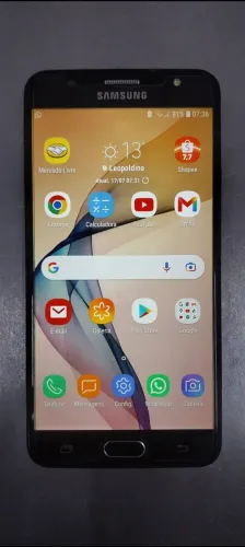 SAMSUNG J7 PRIME 250,00 sem carregador
