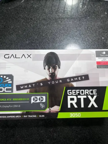 Placa de Vídeo Galax RTX 3050 6GB