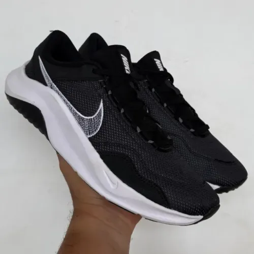 Tênis Nike Legend Essential 3 Preto Running Masculino Novo Original - Número 42